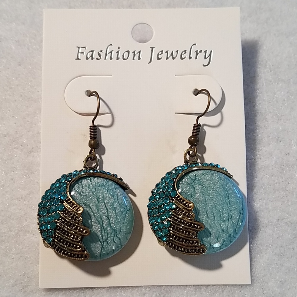 Bohemian Style Pierced Earrings